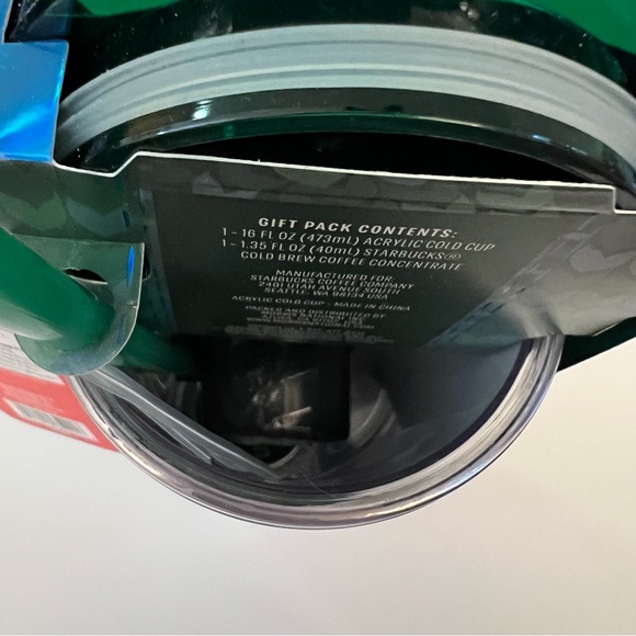 Starbucks Cold Cup 16 Oz. With Cold Brew NWT - Picture 9 of 13